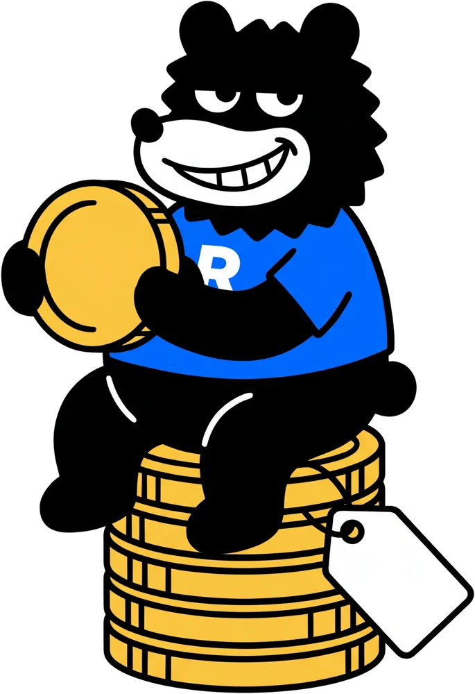 Oso Ruthless con el precio del servicio