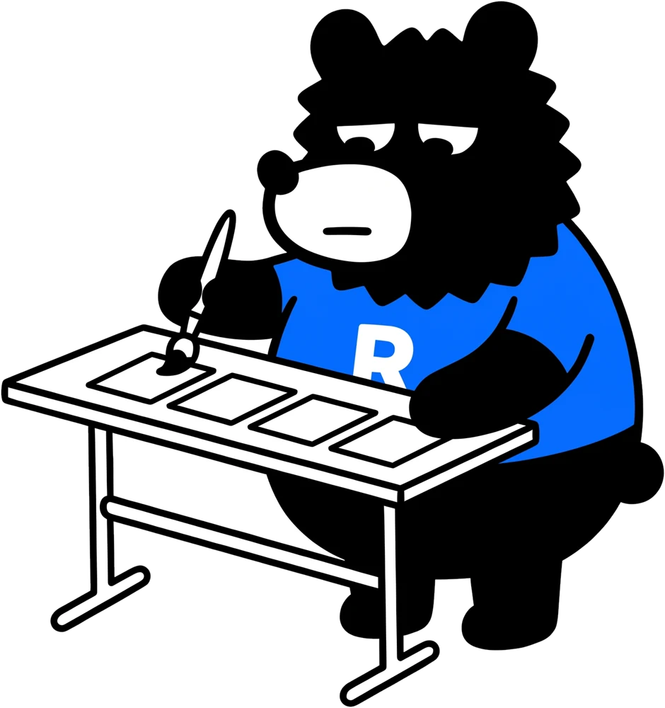 Oso Ruthless trabajando en tu publicidad